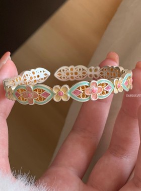 官方正品丨桃郁香国风新中式手链轻奢气质小众叠戴百搭高颜值手饰