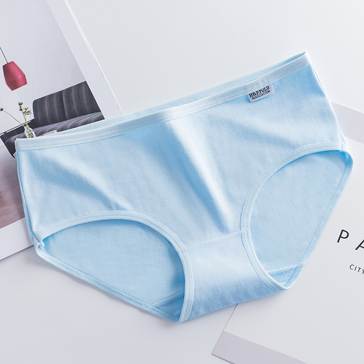 6条装纯棉内裤女低腰中腰三角全棉质底裤学生少女士100%礼盒装,淘宝优惠券,粉丝福利购,淘宝优惠卷