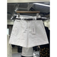 2026 Summer Korean Fashion Versatile High Waist Slim Pants Casual Pants Women's suit Pants Work Wear Wide Leg Shorts Trendy 5361
