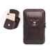 Túi đựng điện thoại di động Túi da nam có đai đeo túi làm việc với túi đeo đai 5,5 / 6 / 6,5 inch đa chức năng - Túi điện thoại