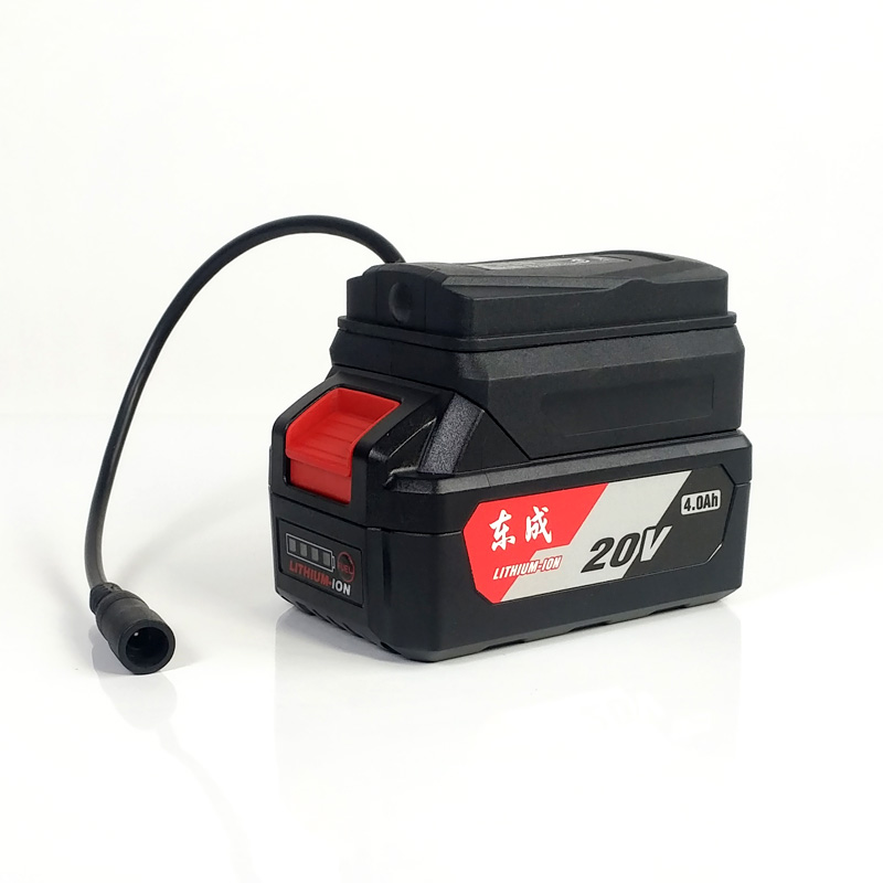 适用于东成款锂电池取电座转换器东城连接头灯DC5521线带USB充电 - 图3
