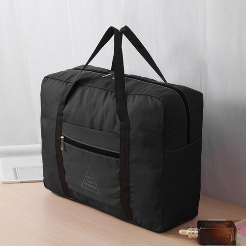 超大容量旅行袋牛津布防泼水耐磨手提出差衣物收纳袋行李包搬家袋-图0