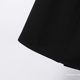 Straight skirt women's mid-length large size new black high waist slit covering the crotch slimming one step long skirt casual skirt