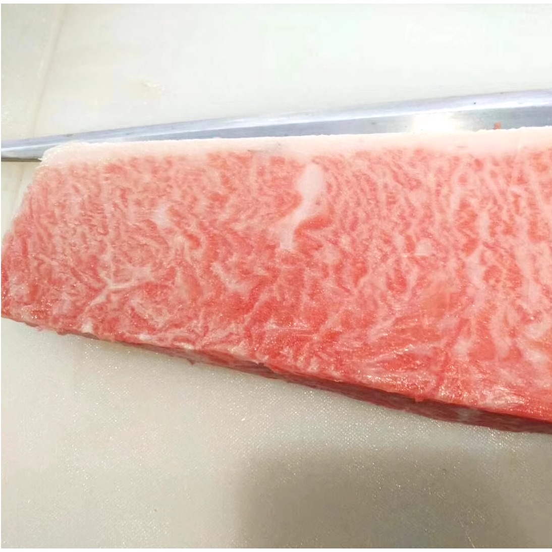 蓝旗金枪鱼大脂(霜降)新鲜活冻超低温大腹 生鱼片料理刺身250g - 图0