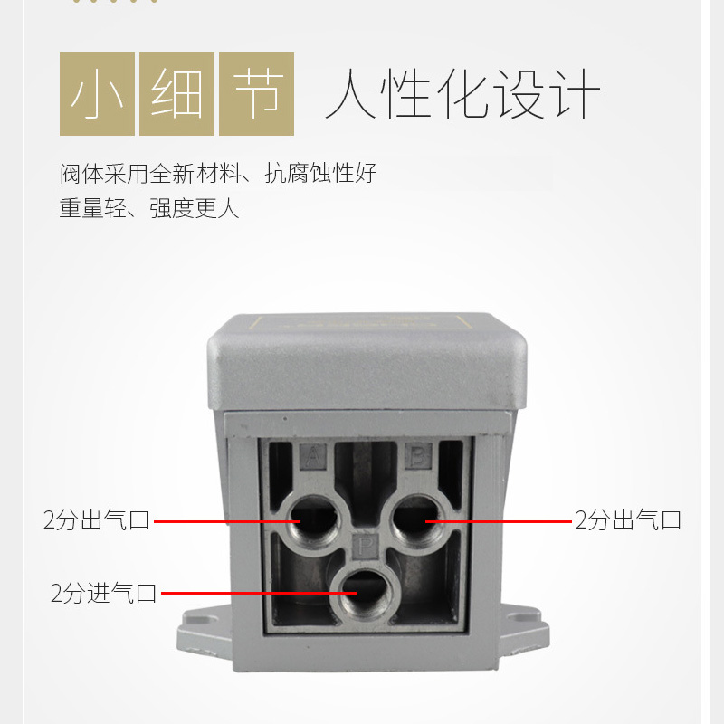 气动开关脚踏阀4F210-08脚踩脚踏开关板FV420气缸换气换向阀FV320-图1