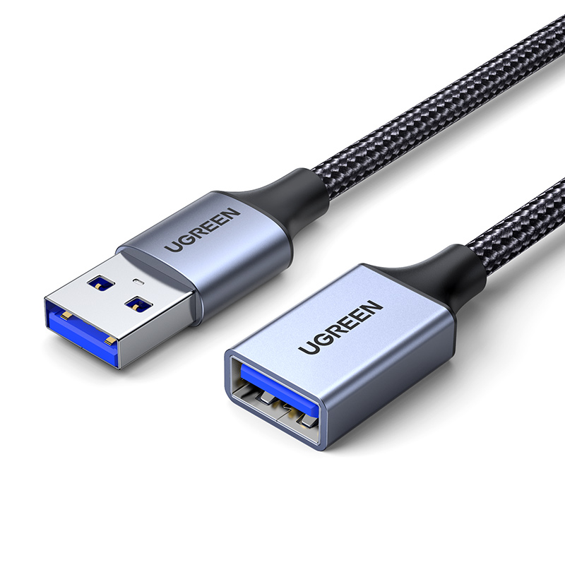 绿联usb3.0延长线双头公对母加长连接收器数据电视脑u盘接口高速充供电源车载有无线鼠标键盘打印机手机10米 - 图0