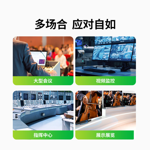 Greenlink hdmi matrix 8 in ແລະ 8 out 4K ຄວາມລະອຽດສູງ