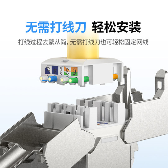 Greenlink Category 6e shielding-free module passed FLUKE