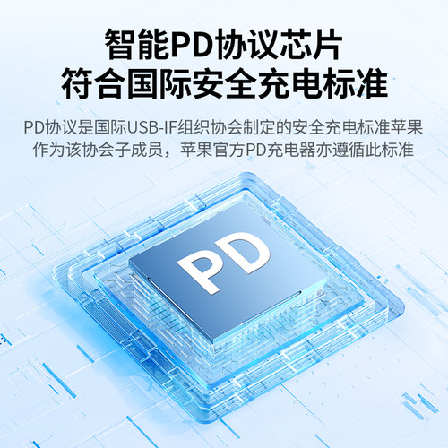 绿联适用苹果充电器30W/20W快充iPhone17充电头16pro闪充套装15promax数据线14ipad手机13pd插头11type-c12 - 图3