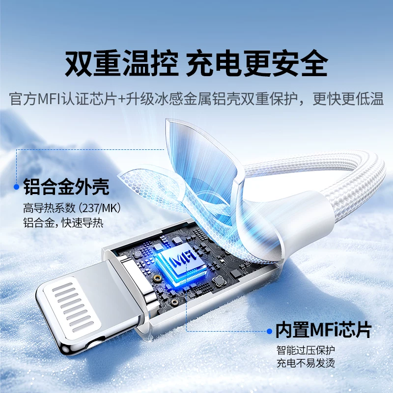 Провод для зарядки, совместимый с Apple, iPhone 17, iPhone12 Pro, планшет, плетеный мобильный телефон, iphone, E15