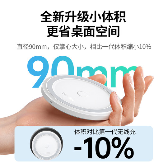 Das kabellose Ladegerät von Greenlink ist für alle Android- und Apple-Serien geeignet