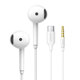 Green Union wired headset high sound quality semi -ear ear 3.5mm round Typec suitable for Apple iPad Huawei MI computer