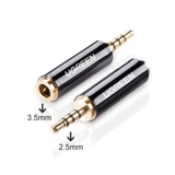 绿联 2,5-3,5 мм адаптер наушники аудиоульжа