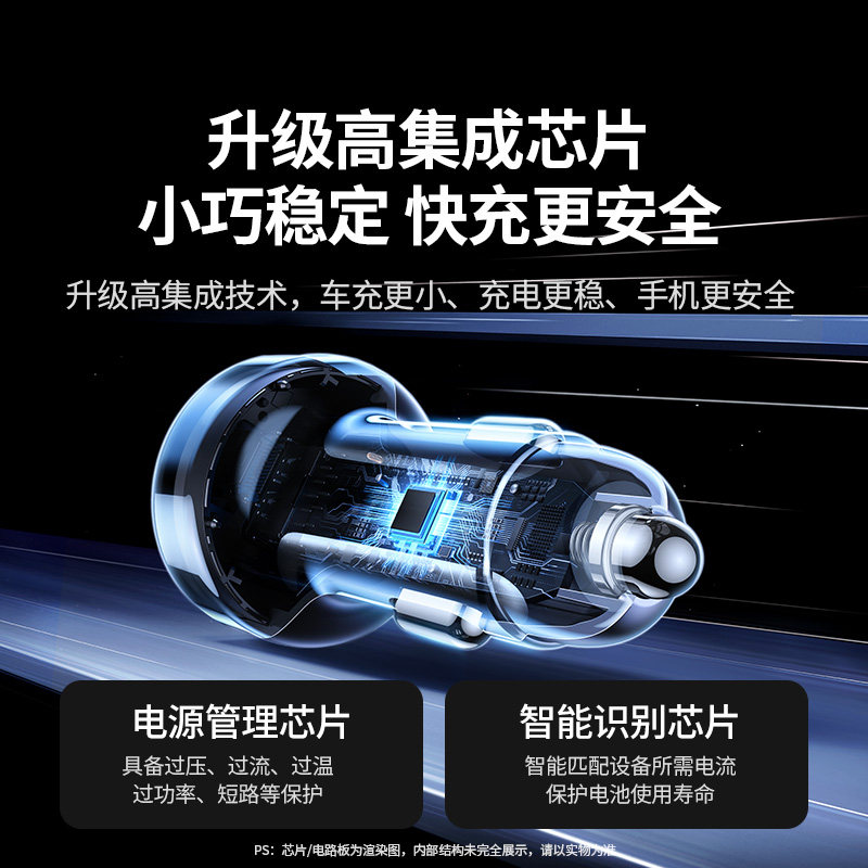 绿联车载充电器车充超级快充头一拖三usb接口转换插头汽车点烟器,淘宝优惠券,粉丝福利购,淘宝优惠卷