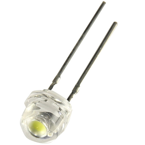 f5草帽灯珠正白光红蓝绿黄紫色灯柱泡晶元超高亮led发光二极管5mm - 图3