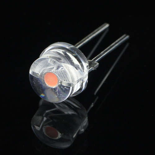 0.5瓦f8草帽正白光红蓝绿黄光led灯珠低衰减高亮照明手电8mm0.5w - 图2