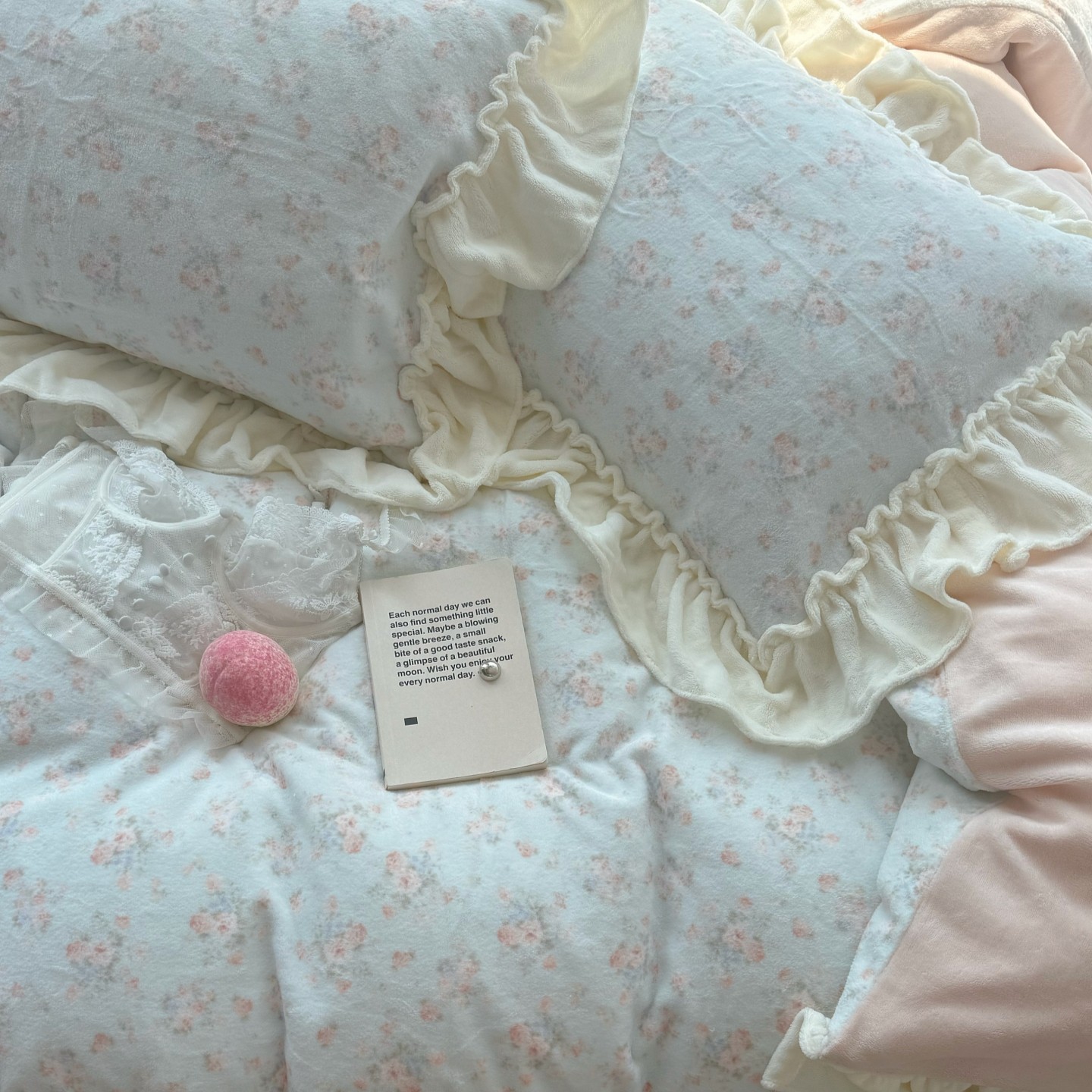 梨梦 雾岛听风 冬季保暖加厚牛奶绒四件套床单被套珊瑚绒床上用品,淘宝优惠券,粉丝福利购,淘宝优惠卷