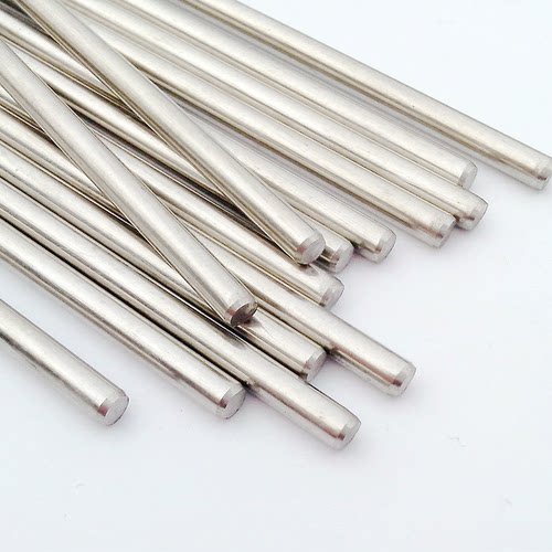 1.5mm 不锈钢车轴齿轮光轴 diy模型玩具传动转轴 18种长度可选 - 图0