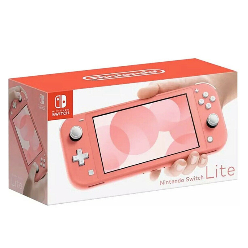 任天堂Switch NS主机 Lite游戏掌机 动物之森主机 粉色绿色限定版