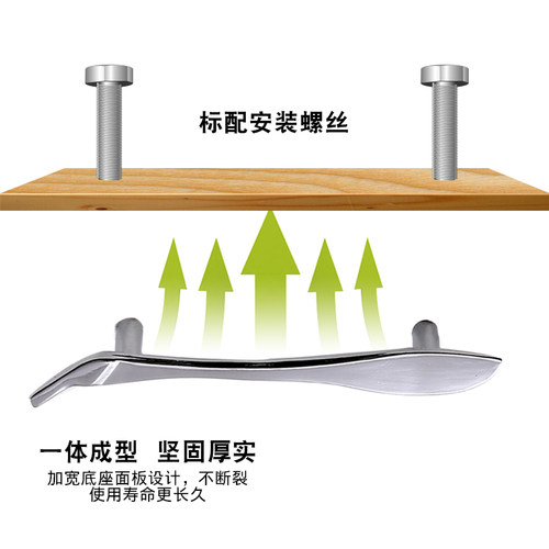 军升刀叉勺拉手 餐具柜门亮银卡通橱柜把手做旧青古铜仿古拉手 - 图2