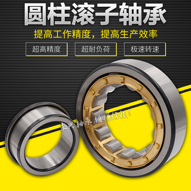 哈尔滨圆柱滚子轴承N NJ NU311 312 313 314 315 316 317EMC3 - 图0