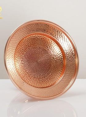 手工锤纹高脚护杯供盘