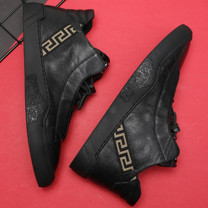 真皮男鞋潮鞋子2025秋季小板鞋韩版潮流百搭鞋子男乐福鞋休闲皮鞋,淘宝优惠券,粉丝福利购,淘宝优惠卷