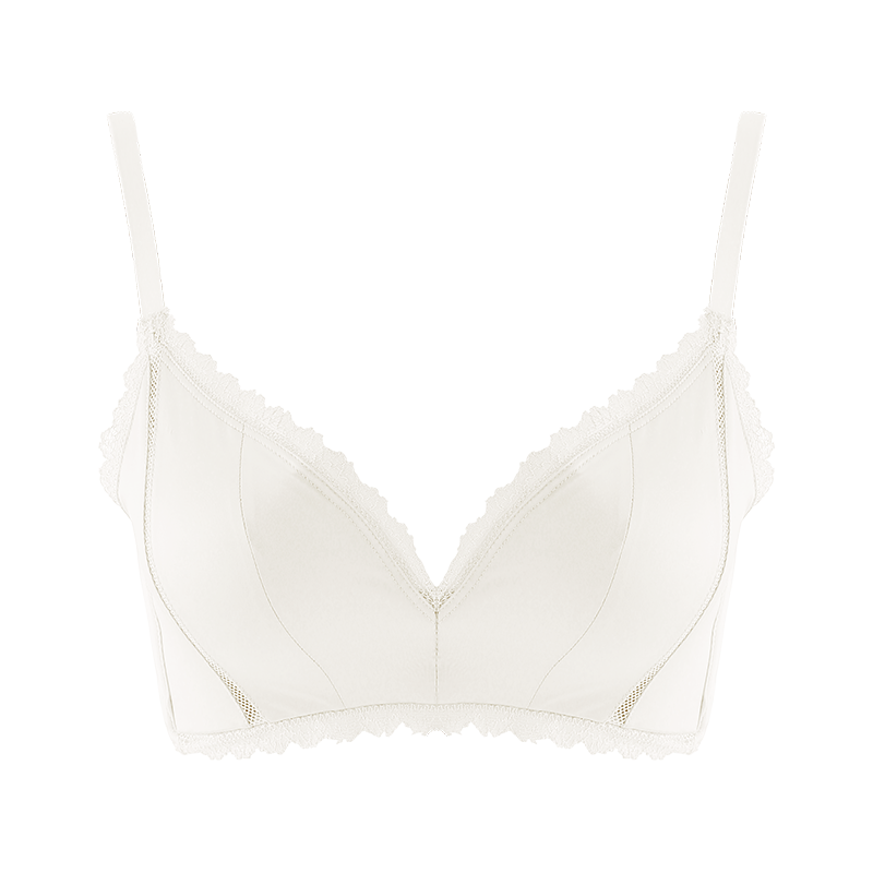 大胸显小无钢圈调整型防下垂内衣 嫦香诗文胸