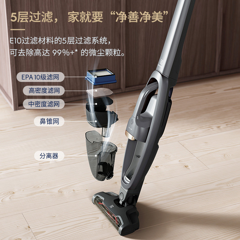 electrolux /伊莱克斯q8吸尘器 伊莱克斯小家电吸尘器