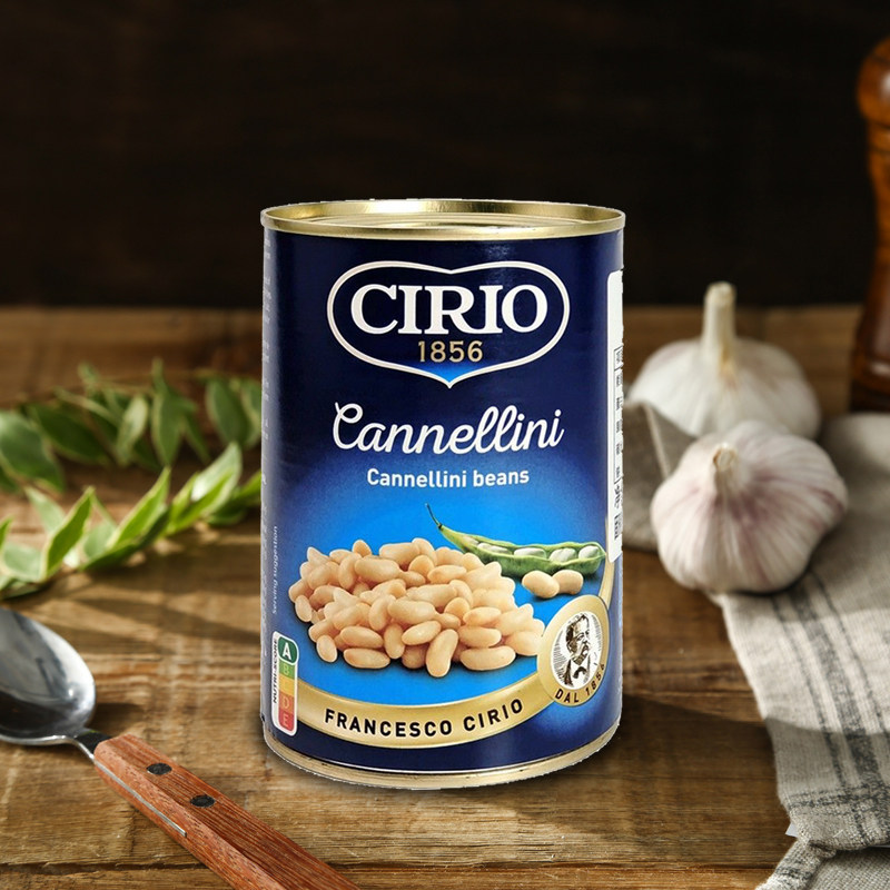 茄意欧白芸豆罐头400g 白豆蔬菜沙拉配料即食蔬菜意大利进口,淘宝优惠券,粉丝福利购,淘宝优惠卷