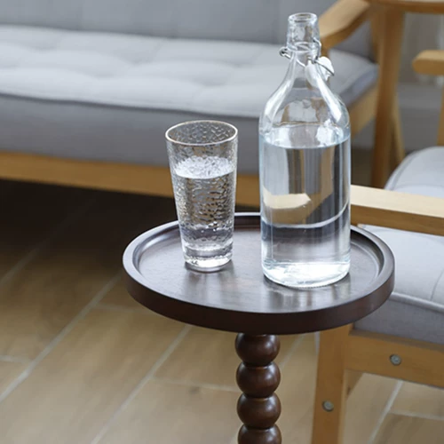 Овальный диван стол полный сплошной деревянный столик для кофейного столика.