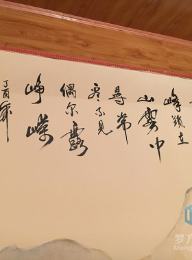 电视背景墙彩绘餐厅涂鸦国画定制