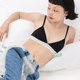 Fixed cup letter bra is comfortable, convenient and sexy