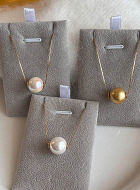 设计感小众轻奢珍珠项链