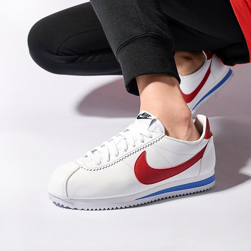 Nike, туфли, классическая спортивная обувь для отдыха, белая обувь