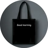 Свежий брендовый универсальный тканевый мешок, вместительный и большой шоппер, сумка на одно плечо