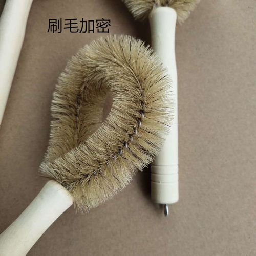 不沾油锅刷长柄锅刷不伤手厨房清洁神器软毛刷洗碗多用长柄毛刷子 - 图1
