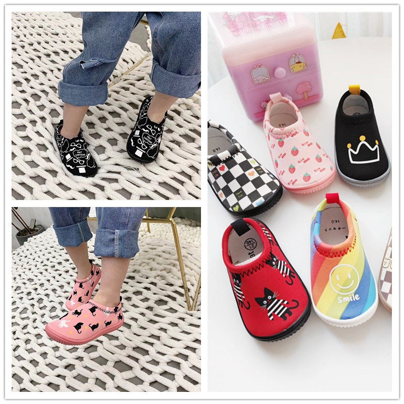 清 春夏日单软底婴儿鞋软底宝宝机能学步鞋子儿童布单鞋男女童鞋