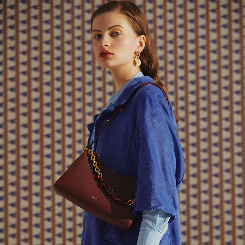 拉菲斯汀女2020新款潮腋下斜挎包 拉菲斯汀女士包袋