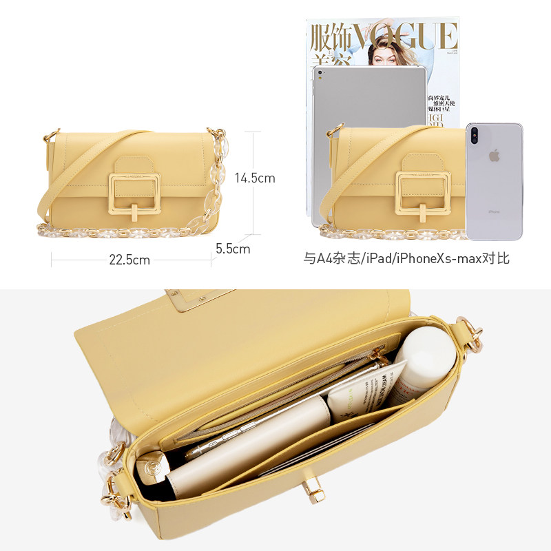 拉菲斯汀2020新款链条单肩夏季女包 拉菲斯汀女士包袋