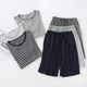 Modal striped ໄວຫນຸ່ມສາມາດໃສ່ pajamas ໃນເວລາທີ່ອອກໄປ
