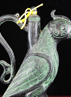 婚礼风水工艺品酒壶仿古青铜器