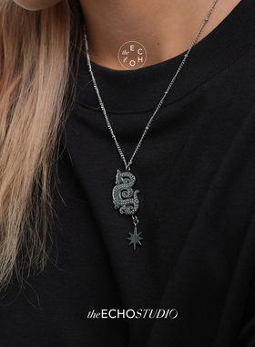 国风龙女叠戴项链不褪色防过敏