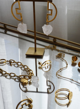 唤应18k镀金轻奢可调节戒指女