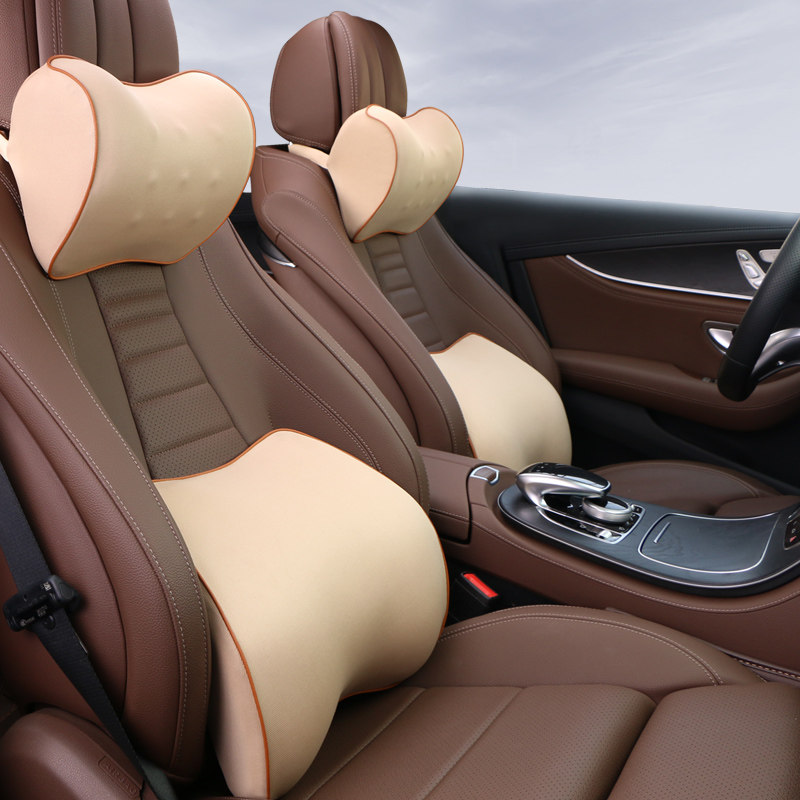 汽车护腰靠垫记忆棉车座椅靠背车载车用腰部支撑腰托背靠头枕腰靠,淘宝优惠券,粉丝福利购,淘宝优惠卷