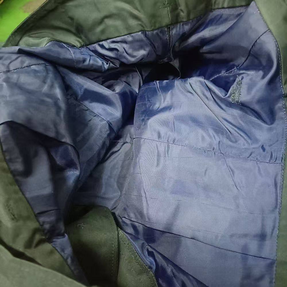 二手老092舰挺防寒服外罩可以当雨衣防水套装藏青色户外分体透气,淘宝优惠券,粉丝福利购,淘宝优惠卷