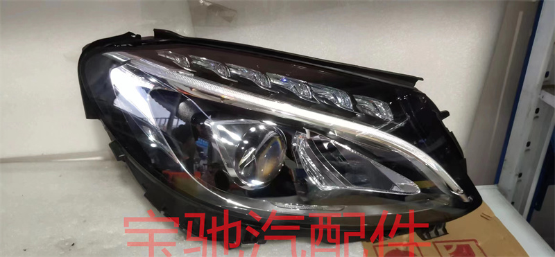 适用奔驰c200 e260 e300 a180 gla glk glb mls350级原厂大灯总成-图1