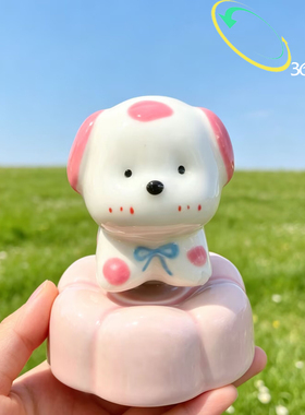 景德镇陶瓷葫芦福禄转转旋转摆件桌面办公室车内饰品摆件创意礼物