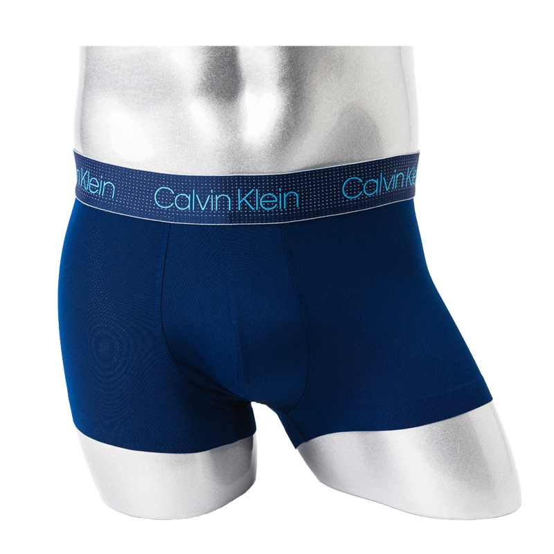 Calvin Klein美国CK2021男士空气无边系列循环LOGO平角内裤NB2753 - 图0