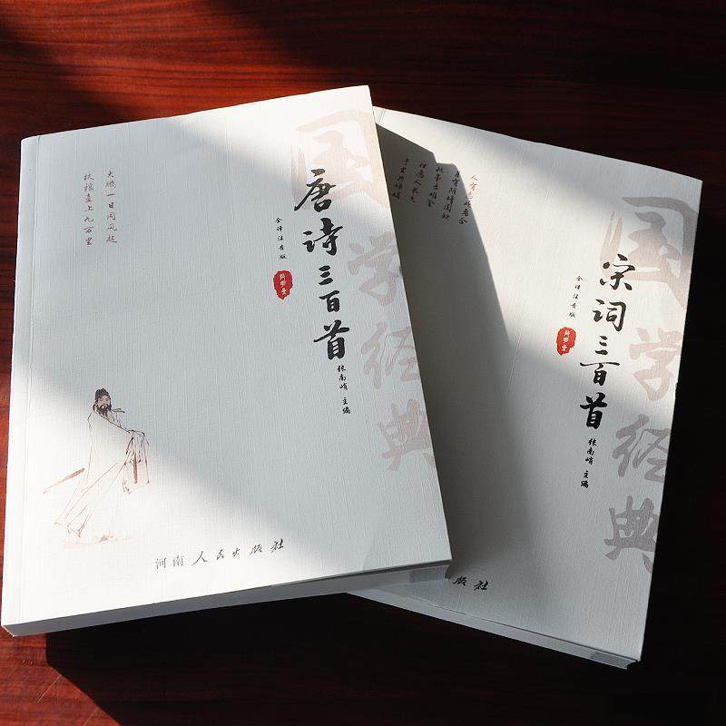 唐诗宋词三百首正版全集 注音版2册 原文译文注释 唐诗宋词鉴赏辞典 中国古诗词书籍儿童版青少年成人版 唐诗宋词300百首送元曲_虎窝淘